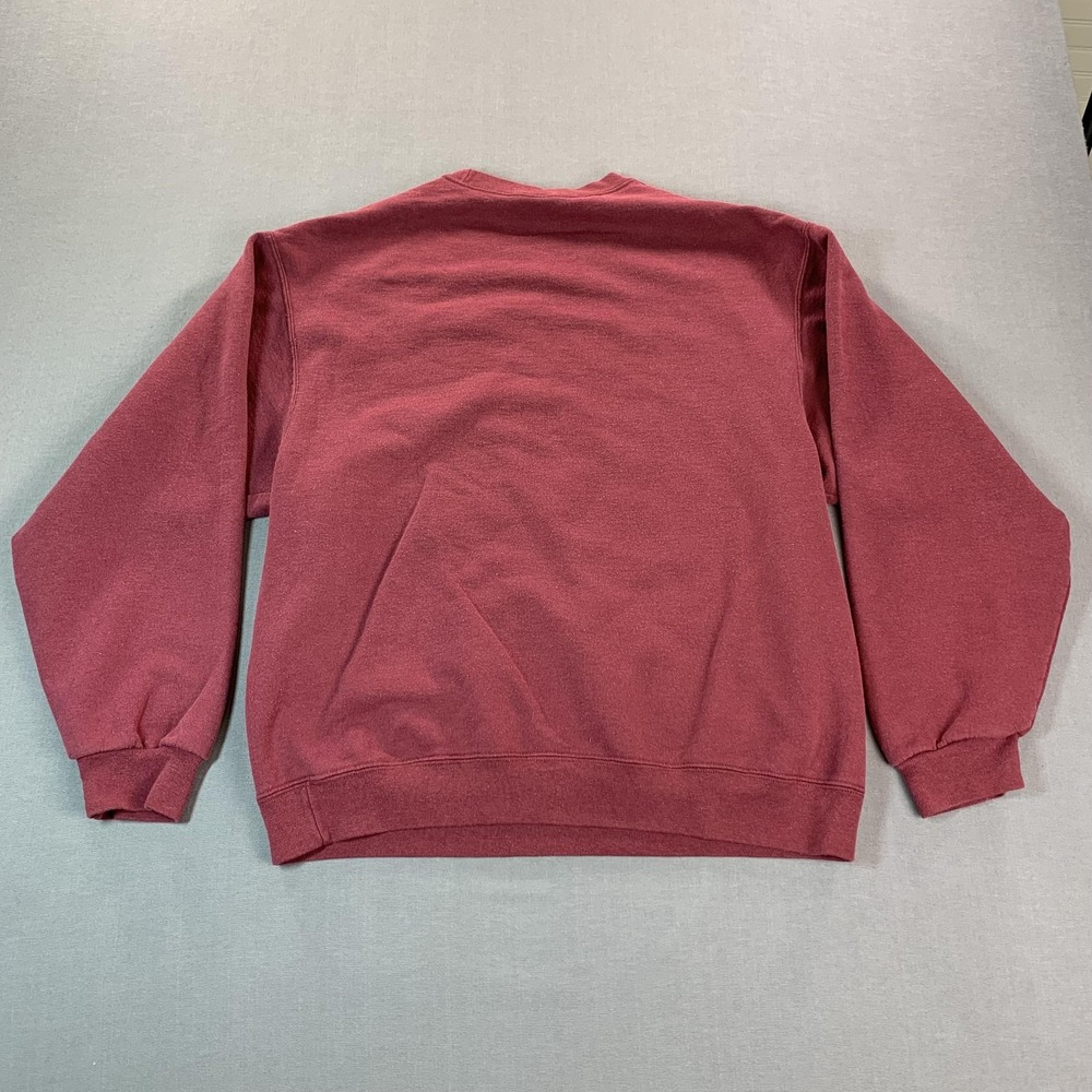 Minnesota Golden Gophers Sweatshirt Mens LG Red NCAA Football Crewneck UOM - Picture 6 of 12